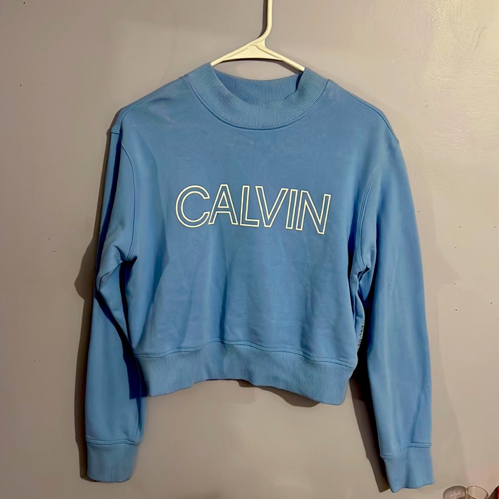 Calvin Klein blue pull over